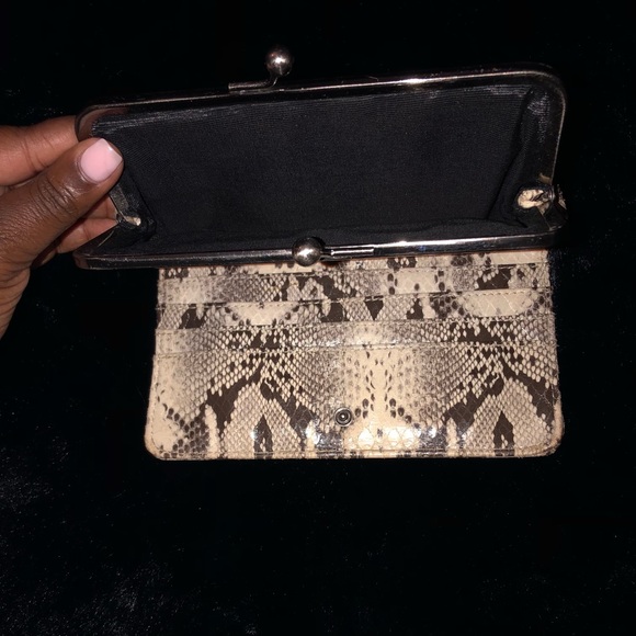 Jessica Simpson Handbags - Snake skin wallet